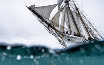 Photographies de voilier en mer