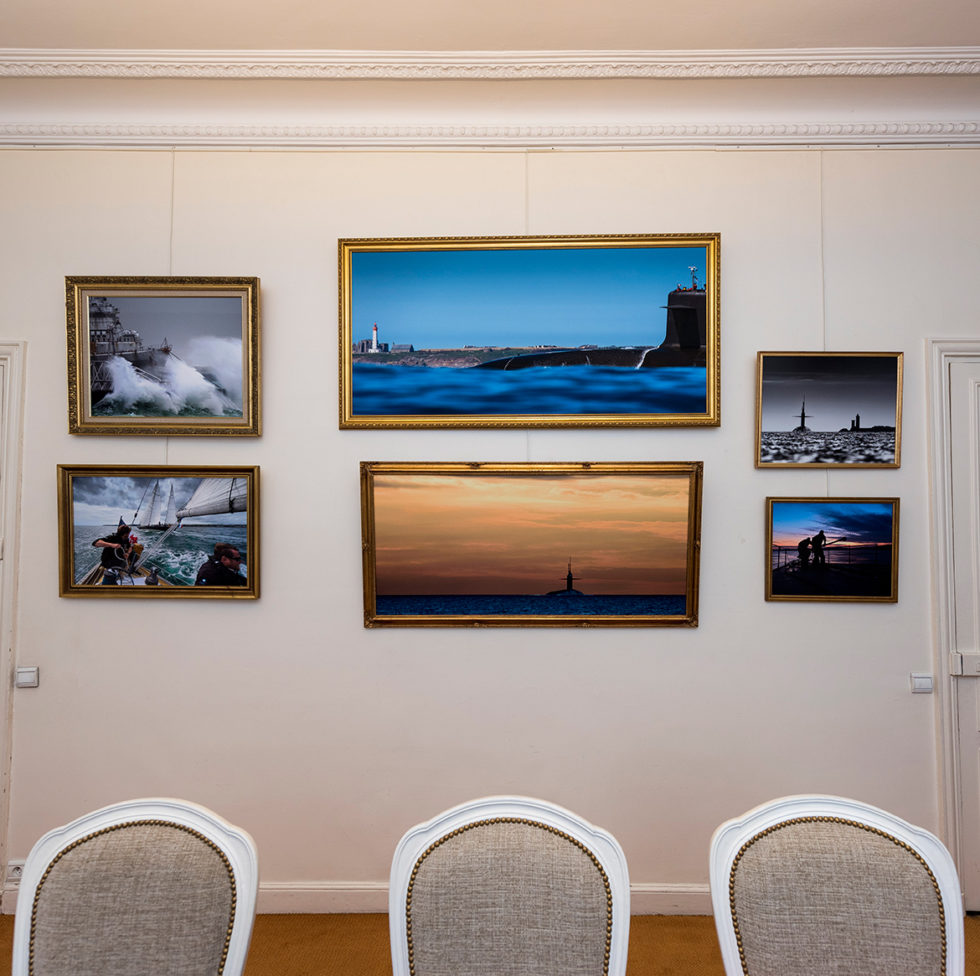Expo au Yacht Club de France à Paris Ewan Lebourdais