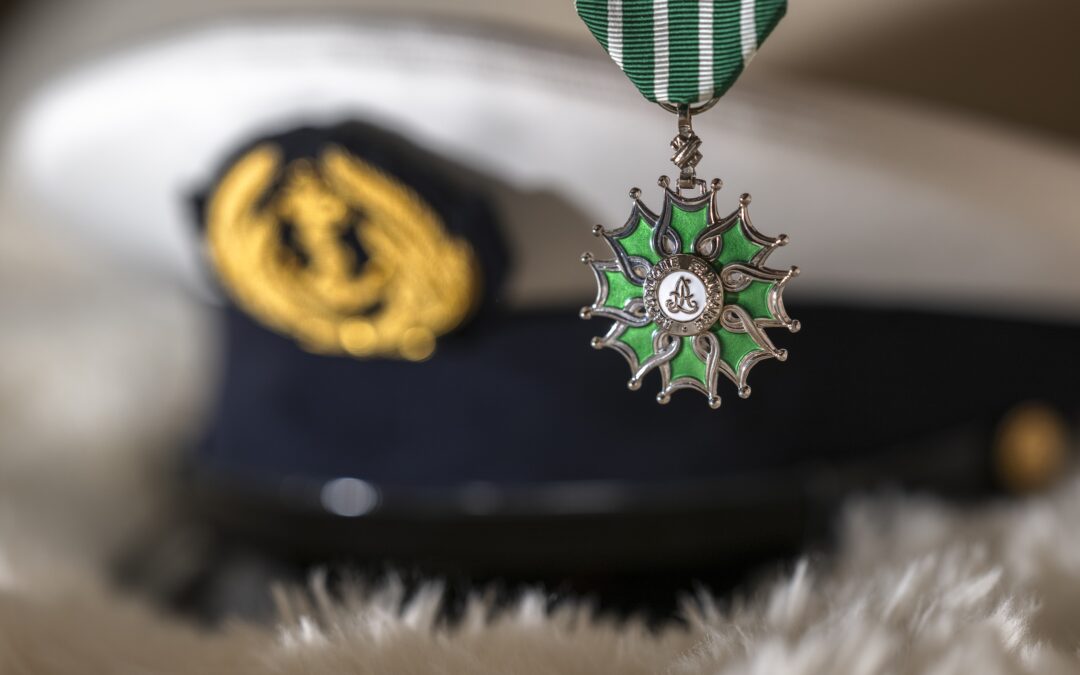 Chevalier des Arts et des Lettres !